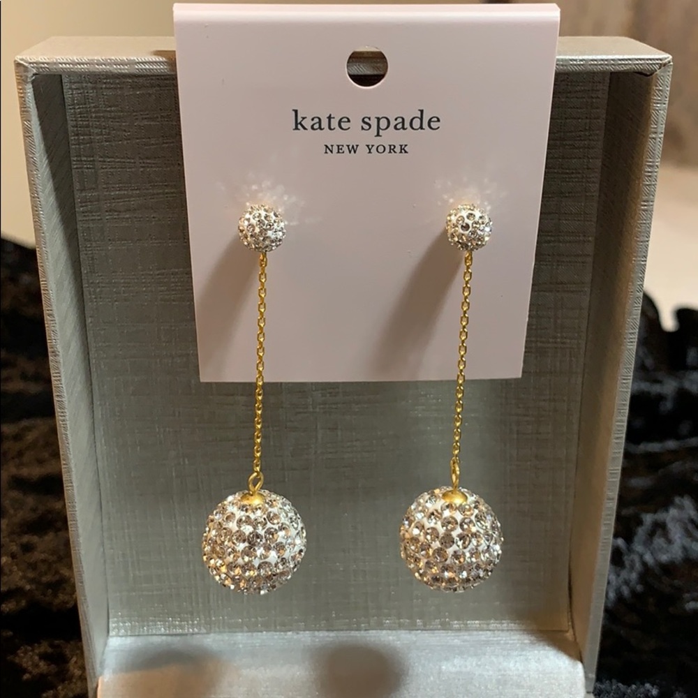 Kate spade linear earrings new with tag